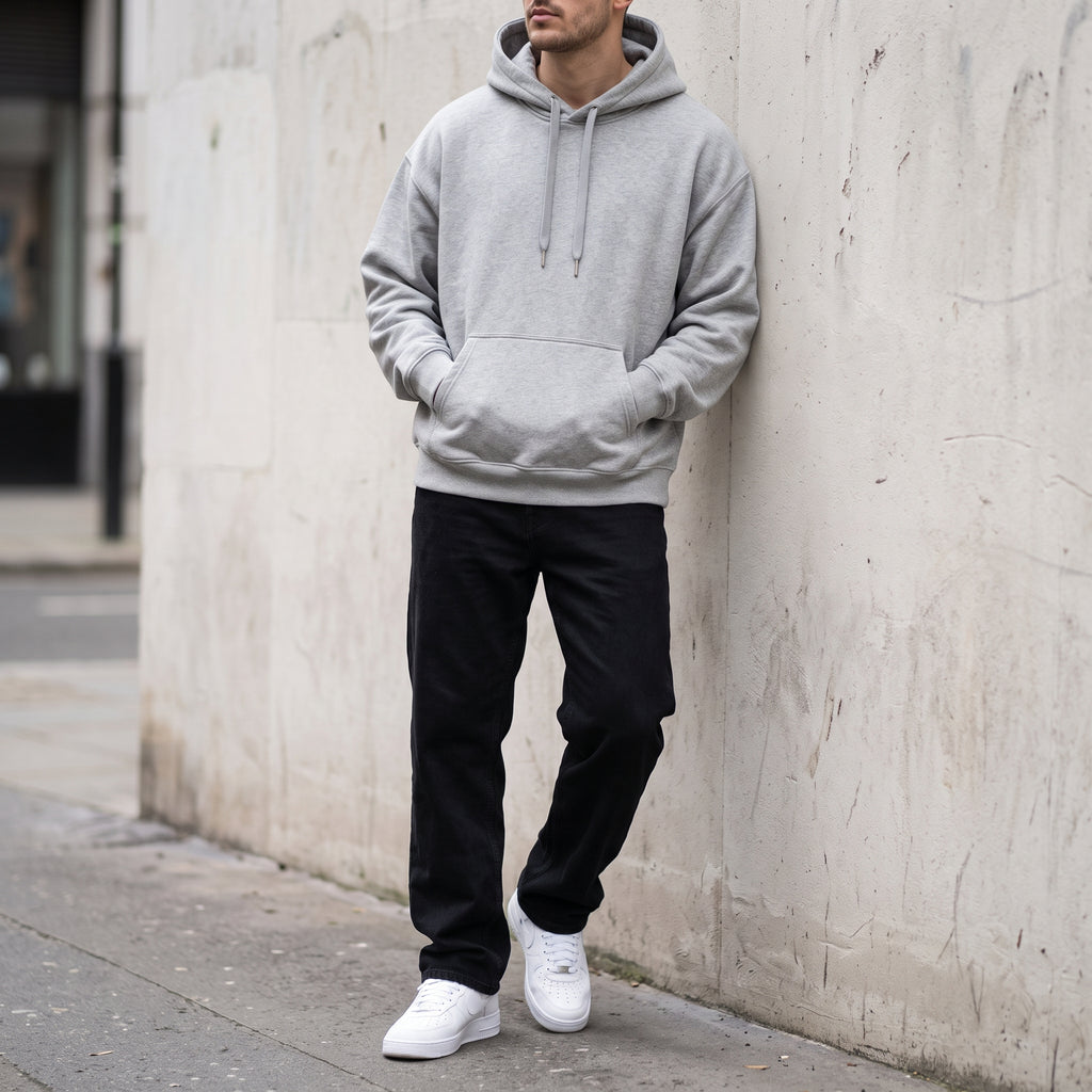 Men’s Drop-Shoulder Oversized Hoodie